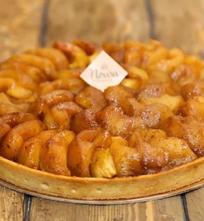 Belle tarte tatin du pâtissier libanais Noura