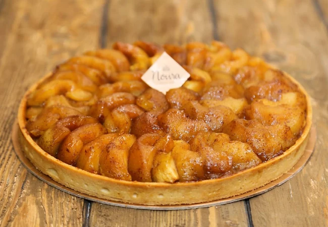 Belle tarte tatin du pâtissier libanais Noura