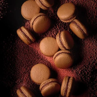 Macaron infiniment chocolat équateur