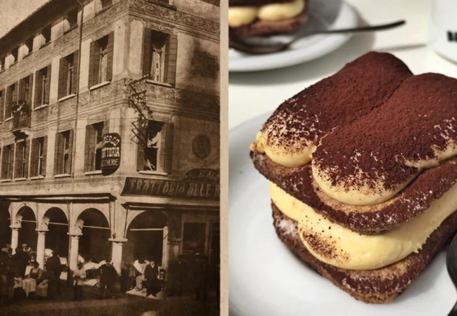 Origine de la recette du Tiramisu à Trevise